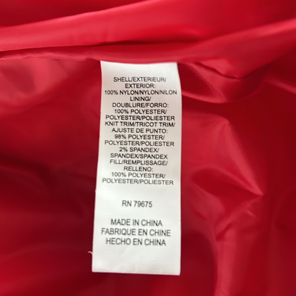Lucky Brand Red Puffer Jacket size L - Picture 12 of 15